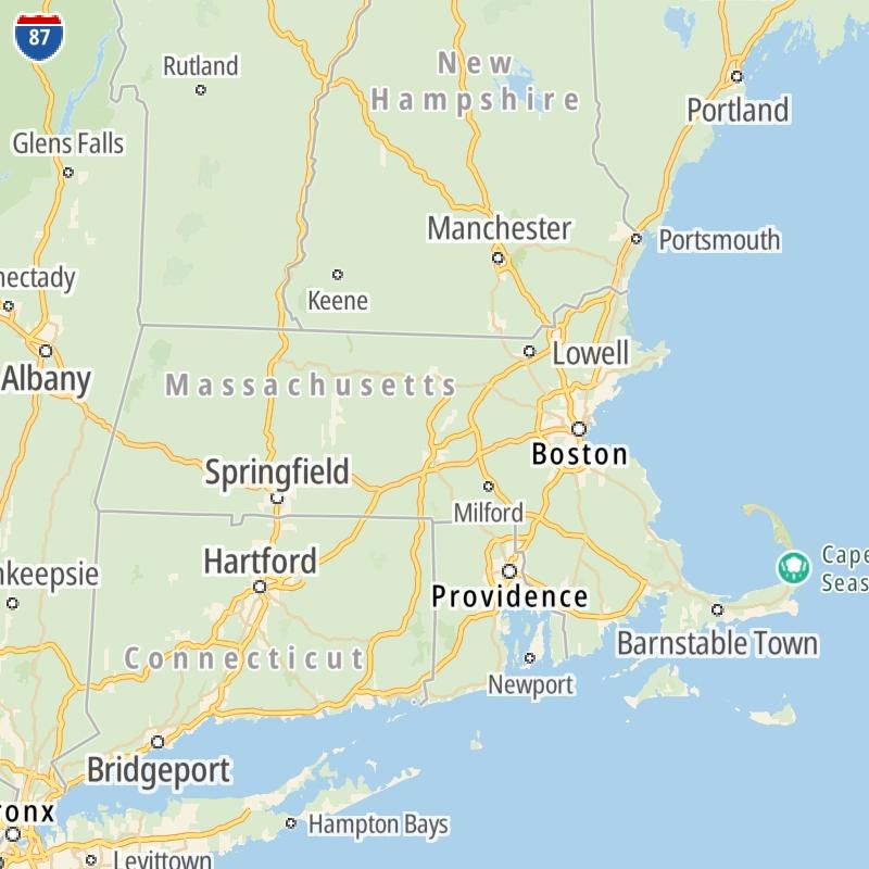 Maps Of The Commonwealth Of Massachusetts