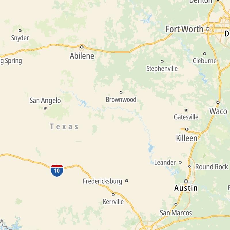 Maps Of The State Of Texas