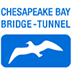 Chesapeake Bay Bridge Tunnel road marker