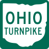 Ohio Turnpike road marker