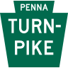 Pennsylvania Turnpike road marker