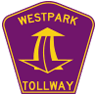 Westpark Tollway road marker