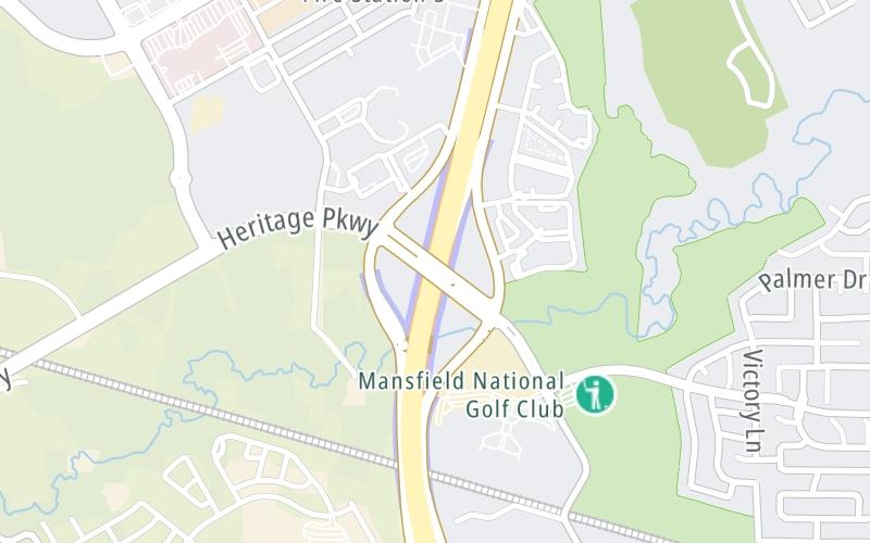 Static map of 360 Tollway at Heritage Pkwy