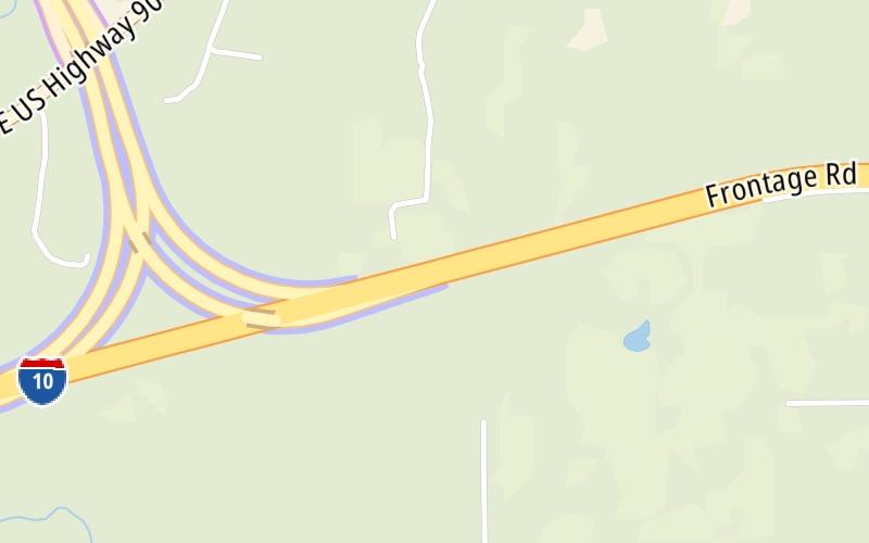 Static map of Sh 130 at I-10 East