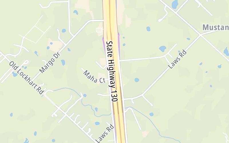 Static map of Sh 130 at U.S. Hwy 183