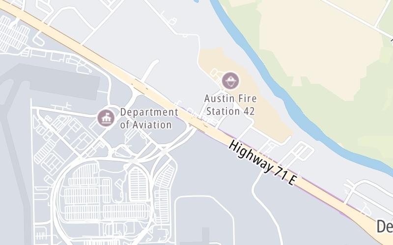 Static map of 71 Toll Road at Presidential Blvd / Cardinal Loop