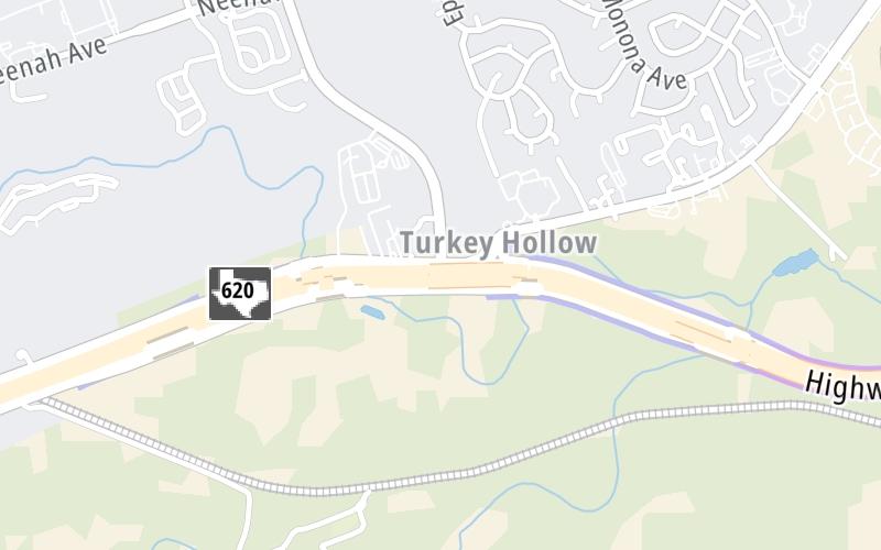 Static map of Sh 45 N at FM 620 / Pearson Ranch Rd