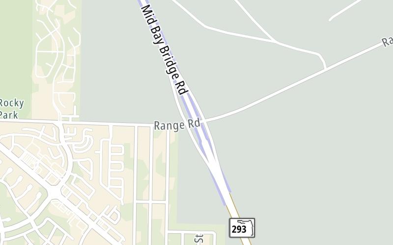 Static map of Sr 293 at Range Road