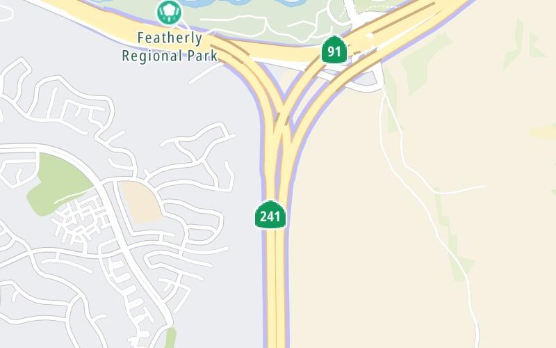 CA 91 / 91 Express Lanes