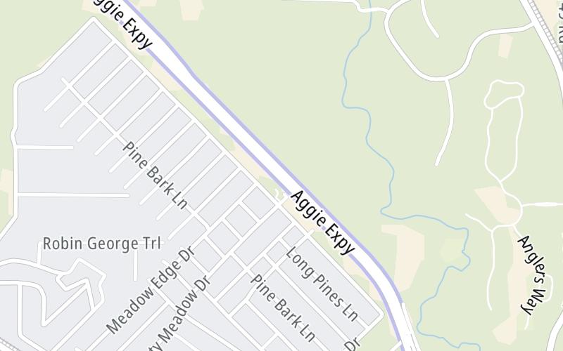 Static map of Tomball Tollway at SH 249 1A Tolling Zone