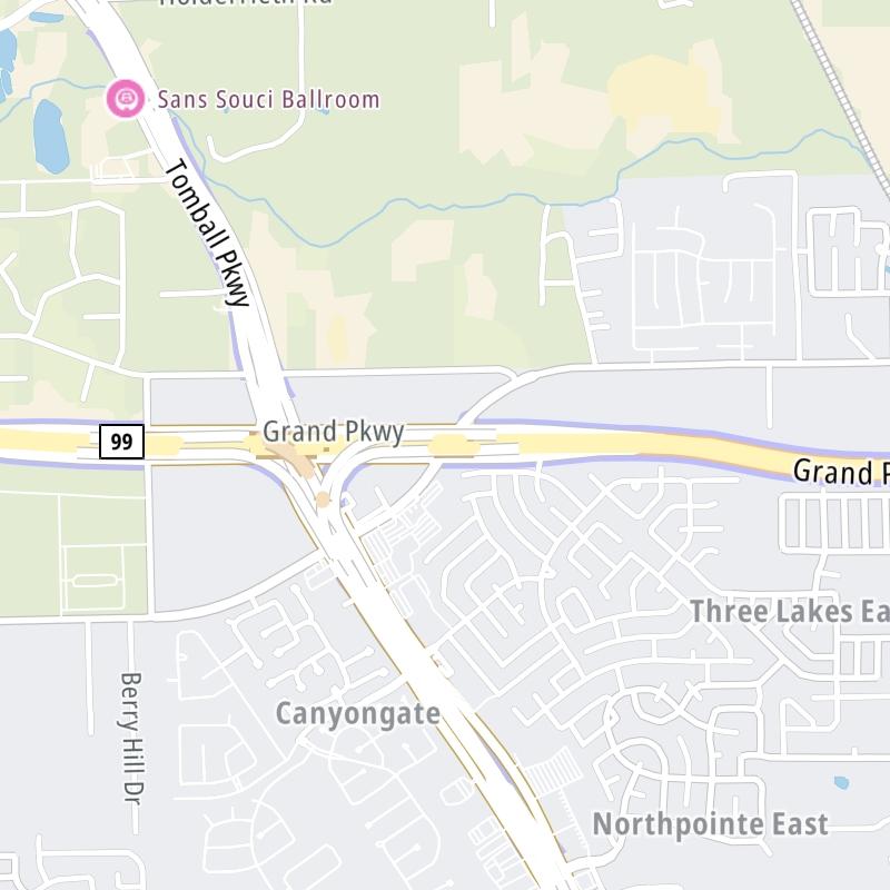 Grand Parkway Map