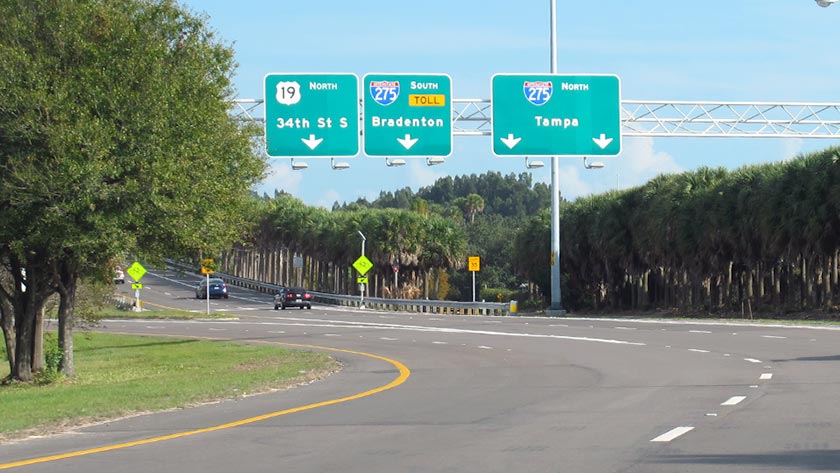 I–275 / 54th Avenue / Skyway Bridge