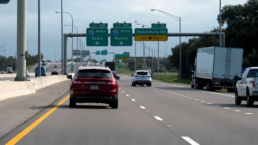 Selmon Expressway At Falkenburg Road