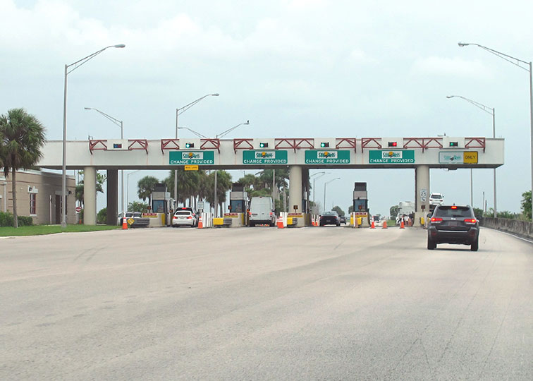 Alligator Alley Westbound Toll Plaza