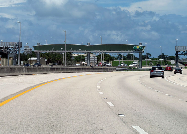 Deerield Beach AET Toll Gantry