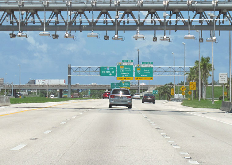 Sawgrass Expressway At Floridas Turnpike