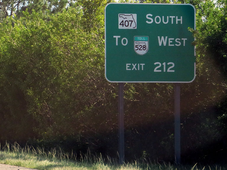 SR 407 at I–95 / Challenger Mem Pkwy