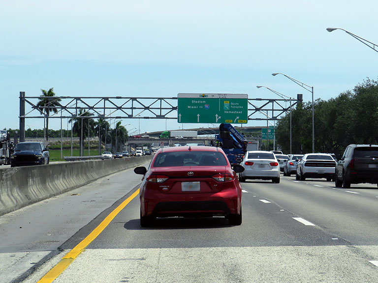 Turnpike Spur / to Stadium / SR 836 / I–95