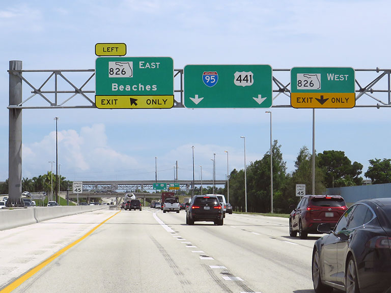 Golden Glades Interchange/I–95/Palmetto Expy/US 441