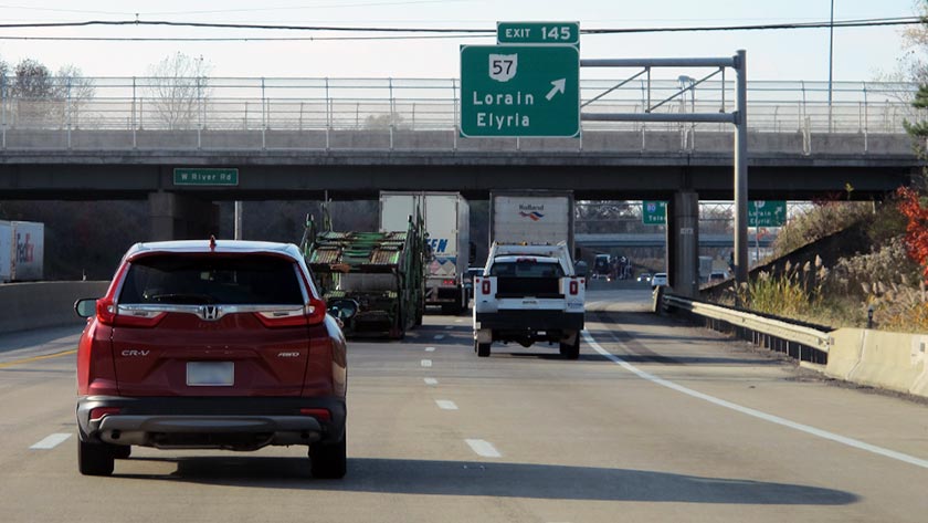 Ohio Turnpike At Lorain / Elyria / SR 57