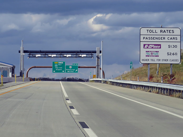 Bulger Toll Gantry