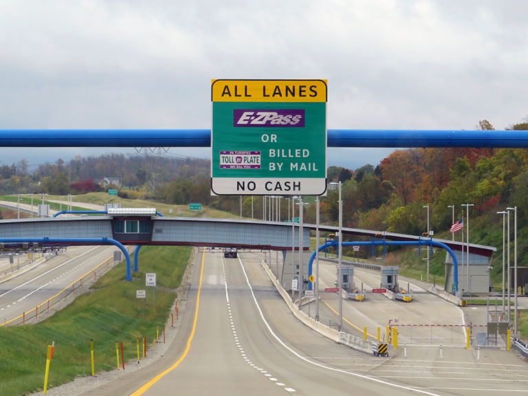 New Salem Mainline Toll Gantry