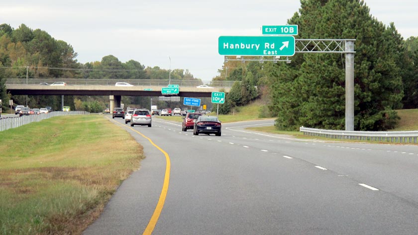 Chesapeake Expressway At Hanbury Road West/East